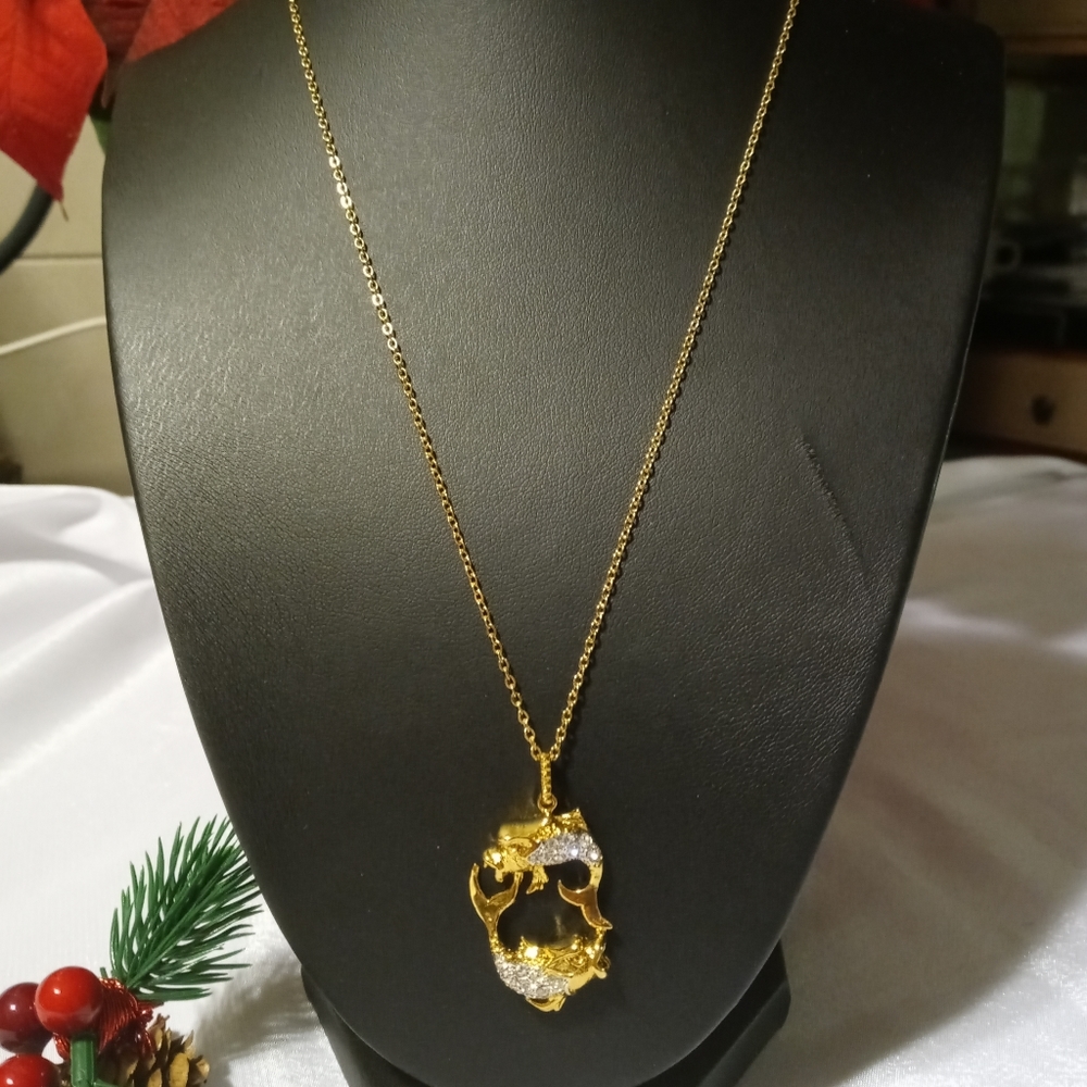 COPY - Birthday Zodiac PISCES Pendant by Swarowski